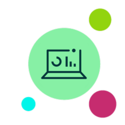 Analytics dashboard icon