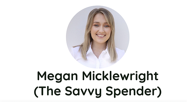 2023 - Megan Micklewright (The Savvy Spender)