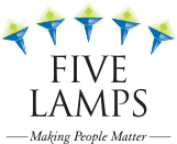 Five Lamps logo