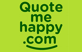 Quotemehappy.com Logo