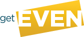 The logo for EVEN, a prepaid card provider.