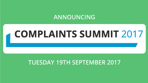 Complaints Summit 2017 Preview