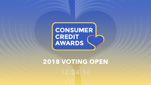 The Consumer Credit Awards 2018 are live!