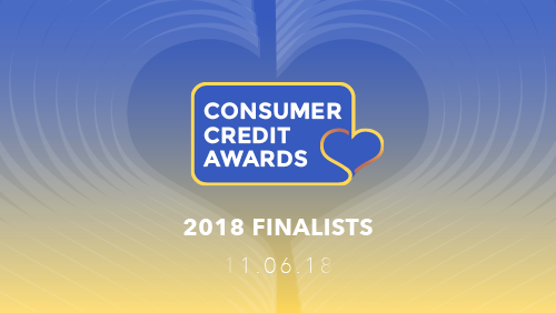 Consumer Credit Awards 2018 Finalists
